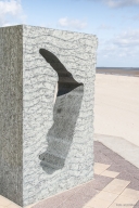 Promenade mit Silhoutette von Amrum